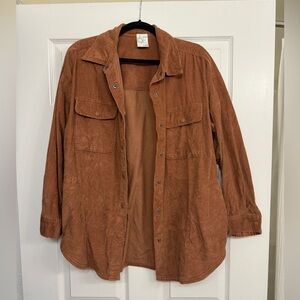 Aerie Courduroy Button-Up Shirt